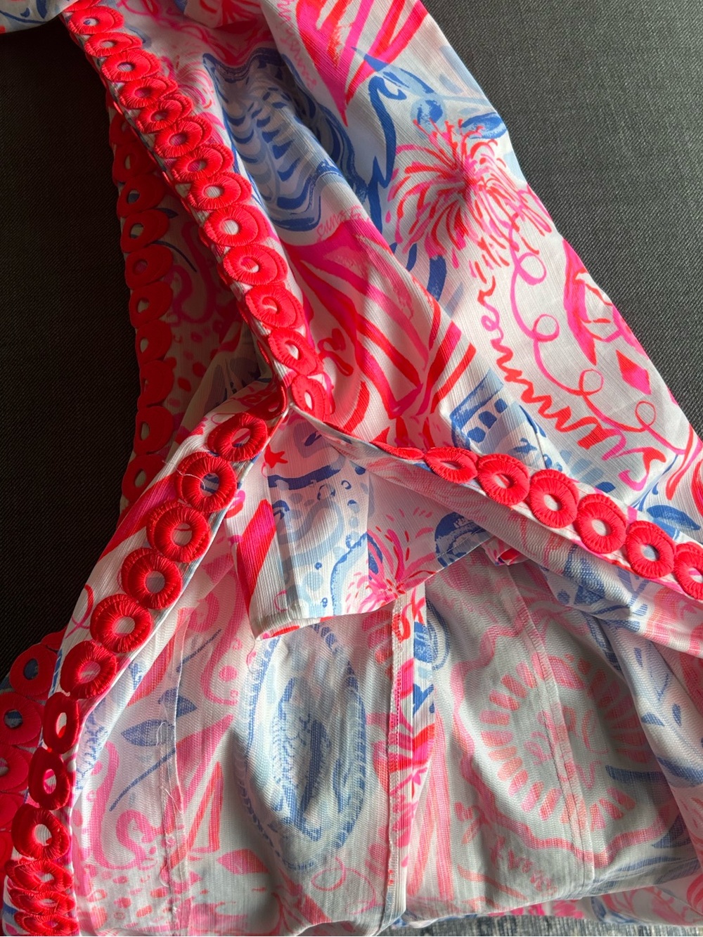 New with tags Lilly Pulitzer Sadie Maxi Romper. Sz4 - Picture 7 of 7
